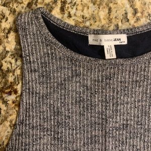 Rag & Bone midi ribbed dress